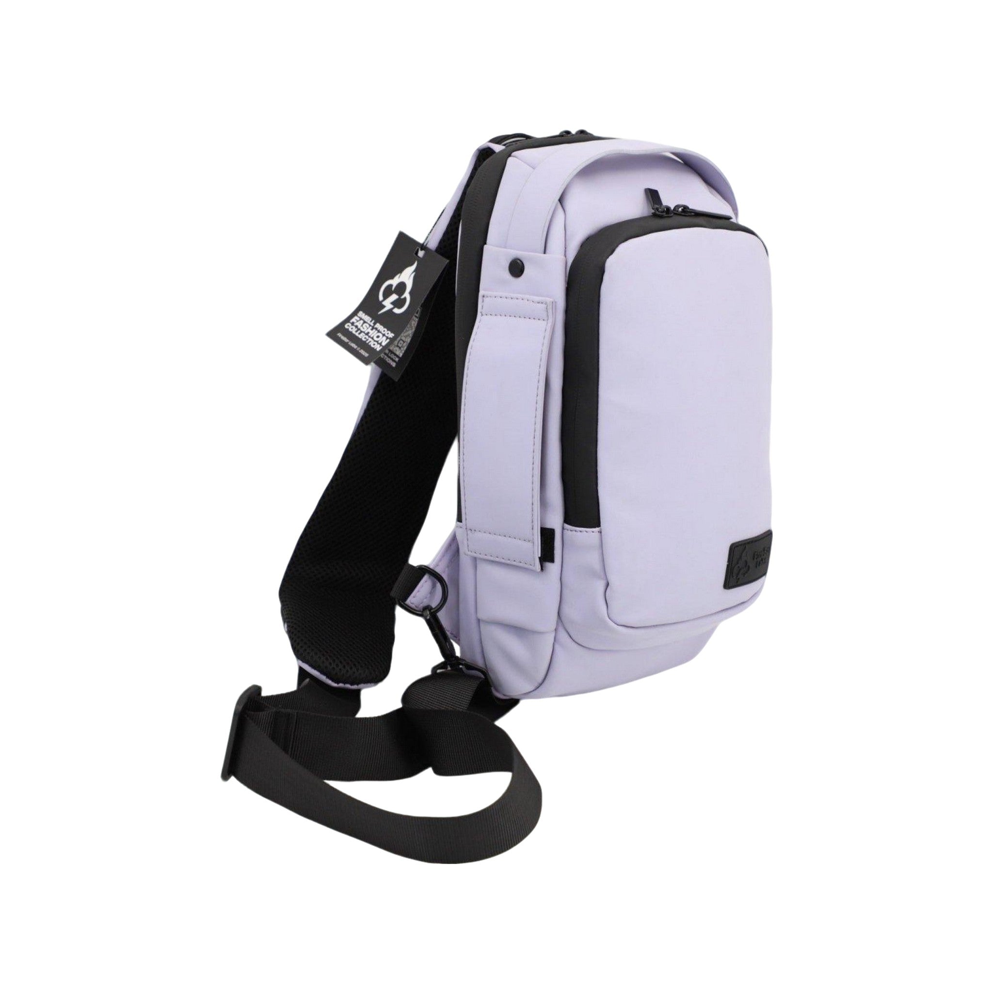 Executive Tech Smell Proof Crossbody w/USB-C Fast Charge Port + Hidden Lock (FireBar Labs x PBAL)