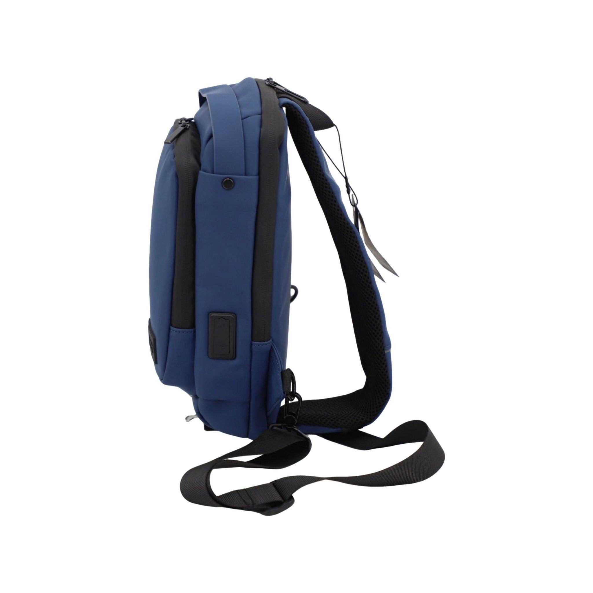 Executive Tech Smell Proof Crossbody w/USB-C Fast Charge Port + Hidden Lock (FireBar Labs x PBAL)