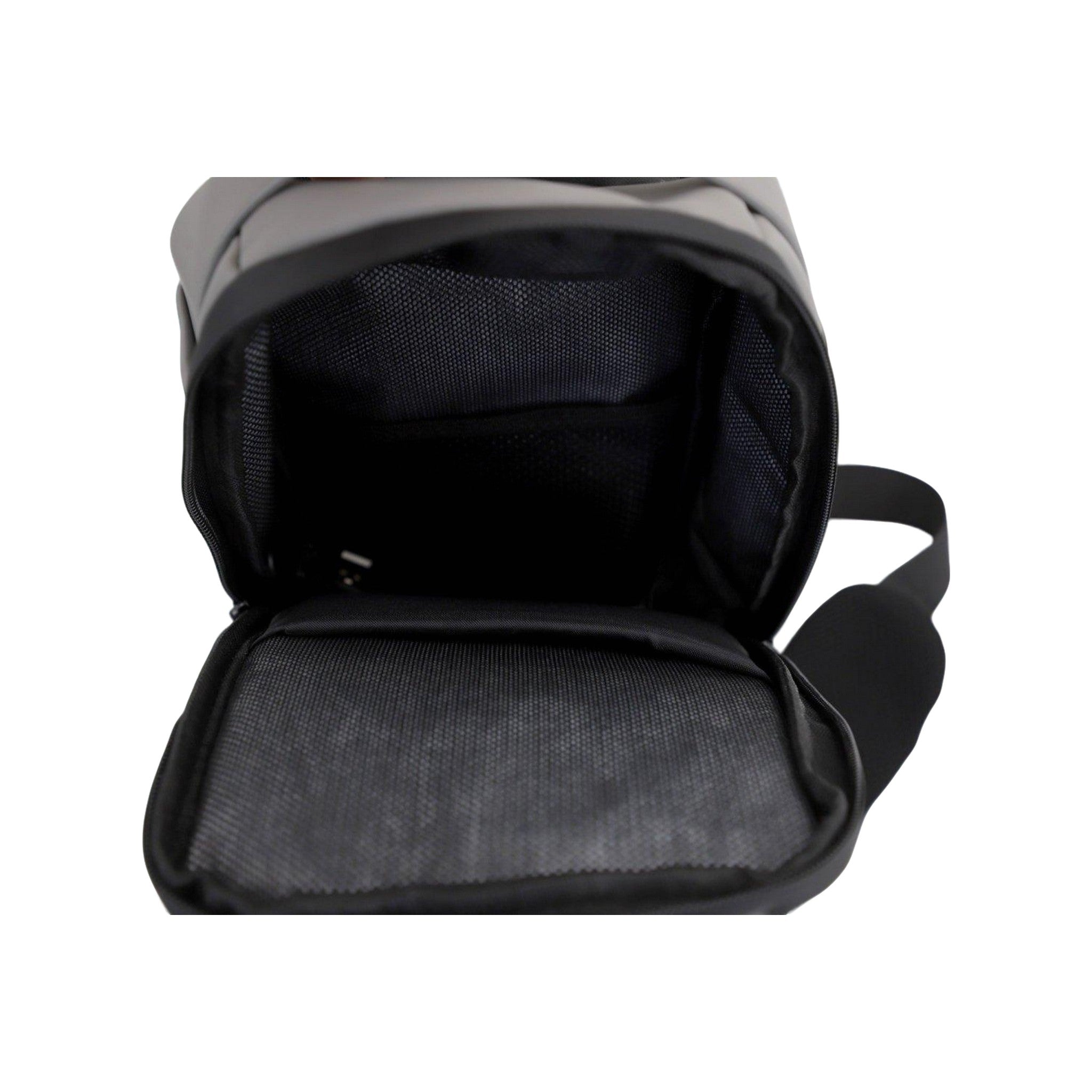 Executive Tech Smell Proof Crossbody w/USB-C Fast Charge Port + Hidden Lock (FireBar Labs x PBAL)