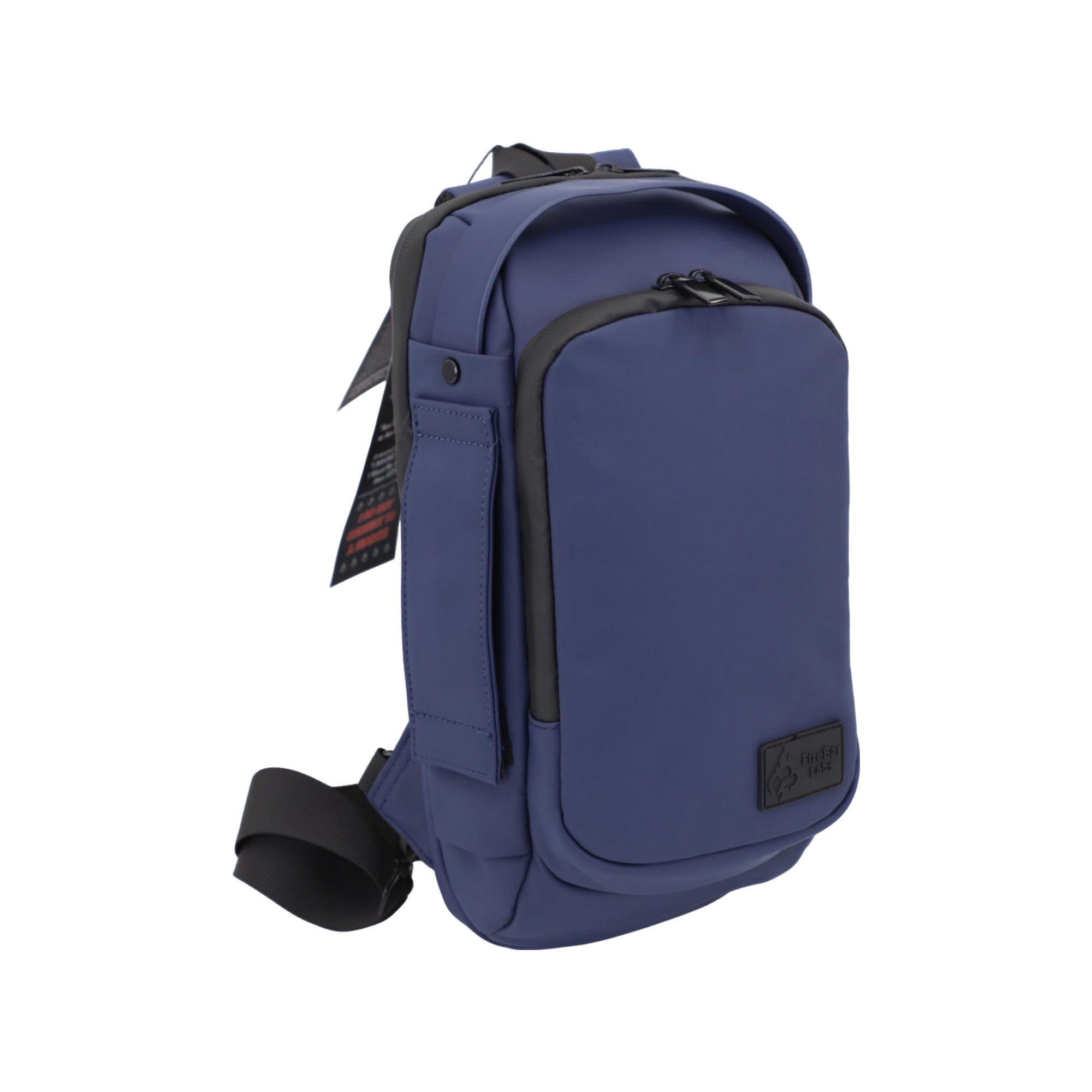 Executive Tech Smell Proof Crossbody w/USB-C Fast Charge Port + Hidden Lock (FireBar Labs x PBAL)