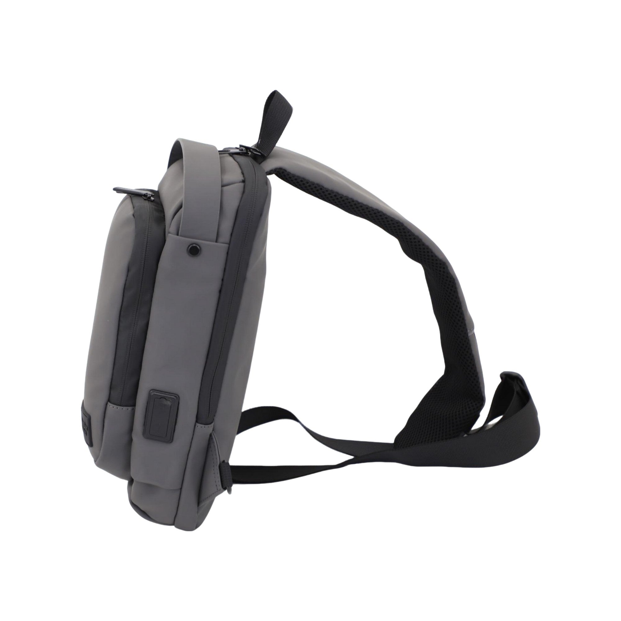 Executive Tech Smell Proof Crossbody w/USB-C Fast Charge Port + Hidden Lock (FireBar Labs x PBAL)