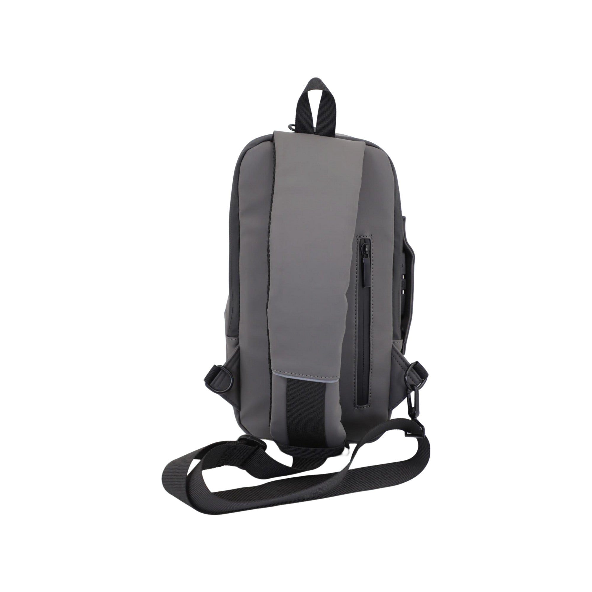 Executive Tech Smell Proof Crossbody w/USB-C Fast Charge Port + Hidden Lock (FireBar Labs x PBAL)