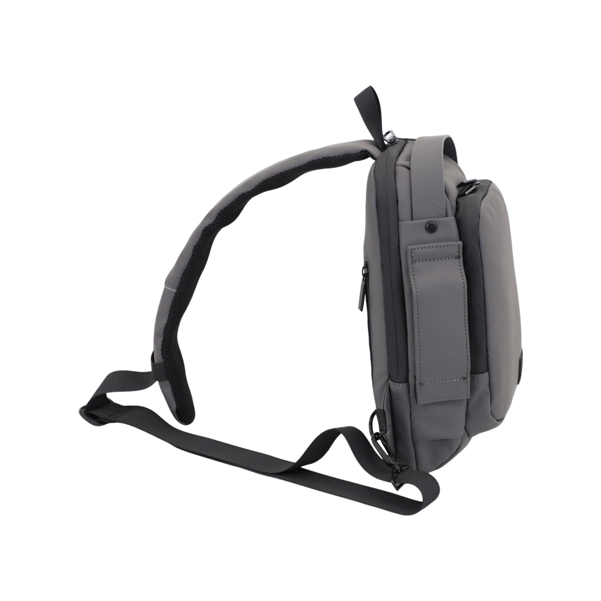 Executive Tech Smell Proof Crossbody w/USB-C Fast Charge Port + Hidden Lock (FireBar Labs x PBAL)