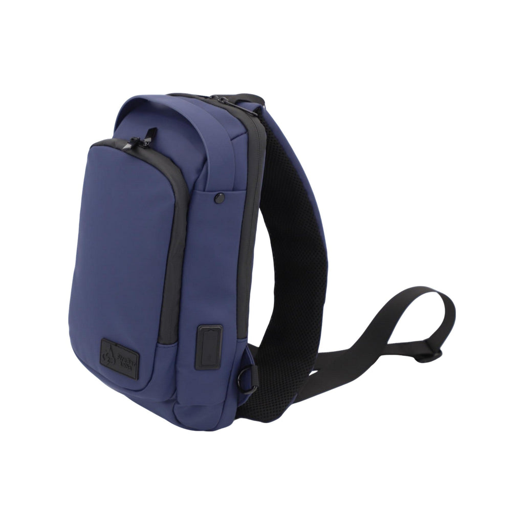 Executive Tech Smell Proof Crossbody w/USB-C Fast Charge Port + Hidden Lock (FireBar Labs x PBAL)