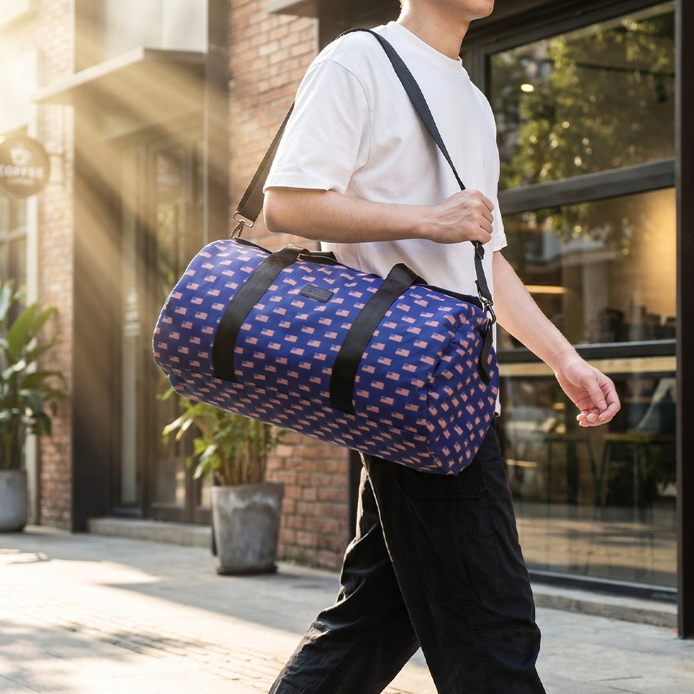 Essential Smell Proof Max Duffle Bag - Fashionable, Discreet + Hidden Lock (FireBar Labs x PBAL)
