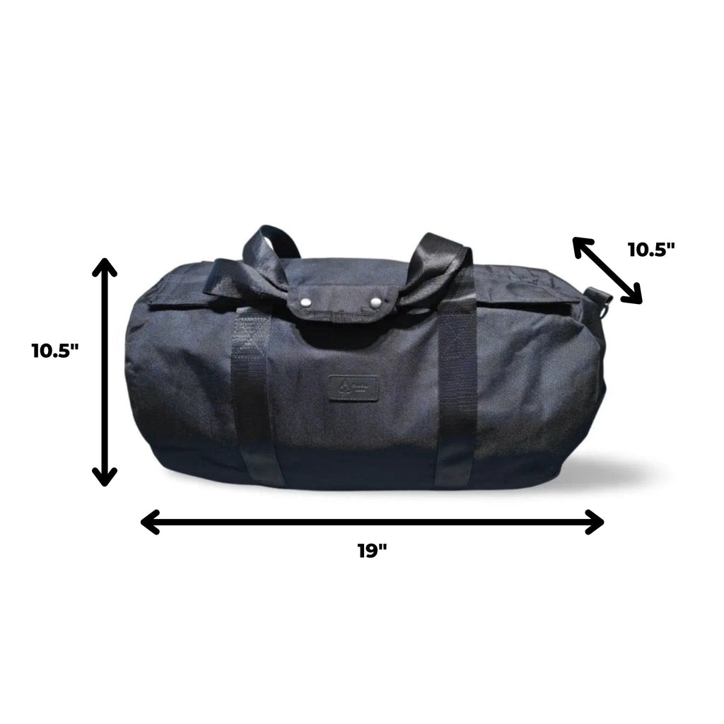 Essential Smell Proof Max Duffle Bag - Fashionable, Discreet + Hidden Lock (FireBar Labs x PBAL)