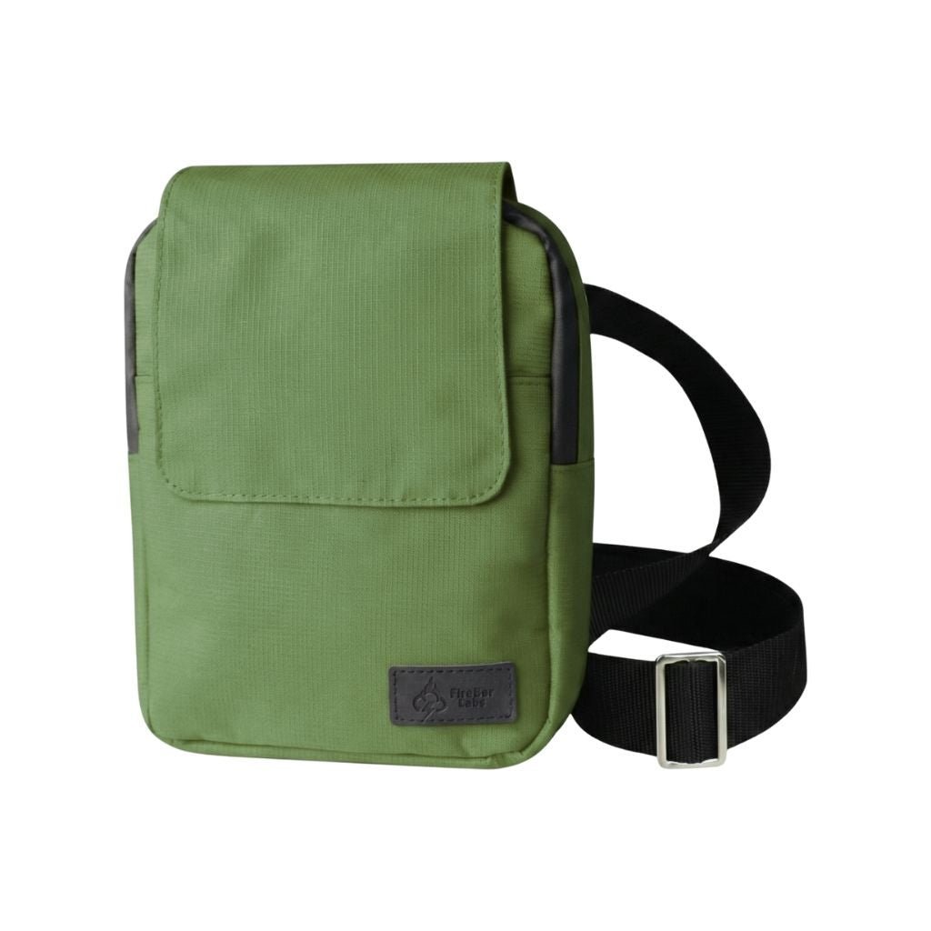 Essential Smell Proof Messenger Bag - Fashionable, Discreet + Hidden Lock (FireBar Labs x PBAL)