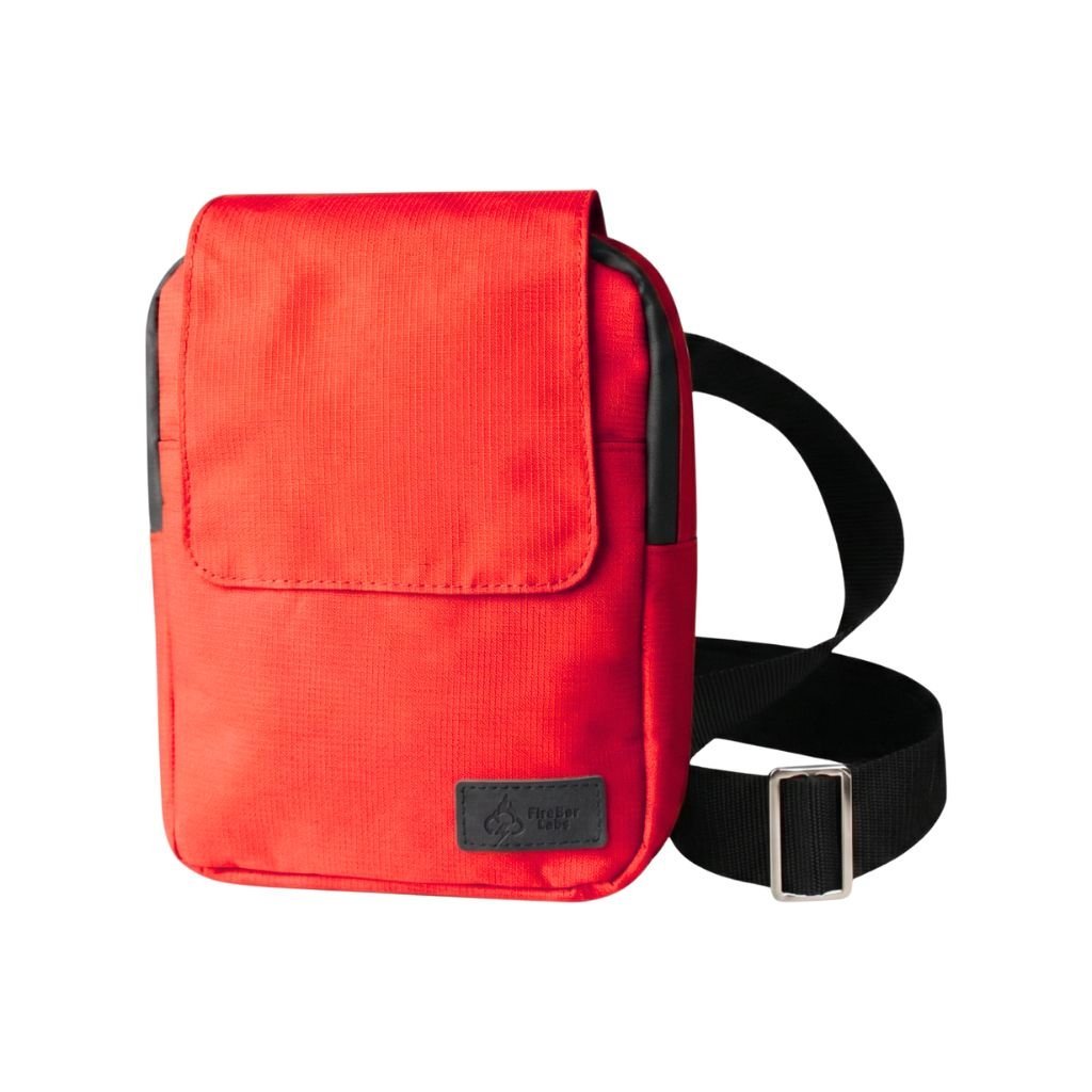 Essential Smell Proof Messenger Bag - Fashionable, Discreet + Hidden Lock (FireBar Labs x PBAL)