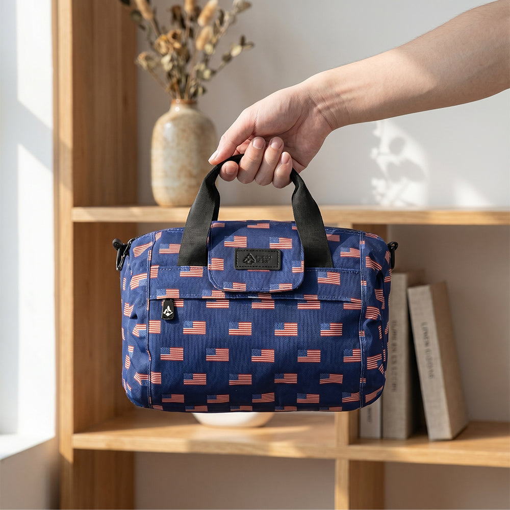 Essential Smell Proof Mini Duffle Bag - Fashionable, Discreet + Hidden Lock (FireBar Labs x PBAL)