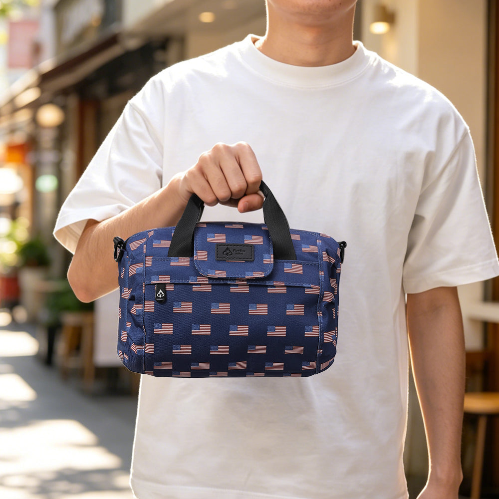 Essential Smell Proof Mini Duffle Bag - Fashionable, Discreet + Hidden Lock (FireBar Labs x PBAL)