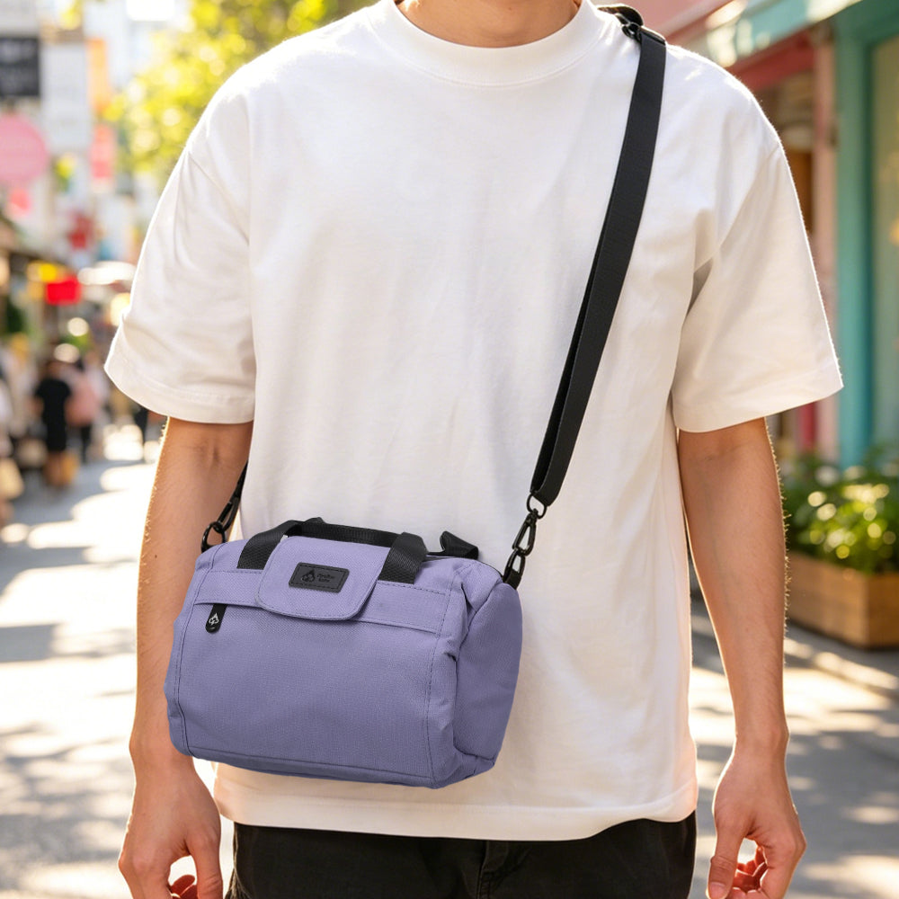 Essential Smell Proof Mini Duffle Bag - Fashionable, Discreet + Hidden Lock (FireBar Labs x PBAL)
