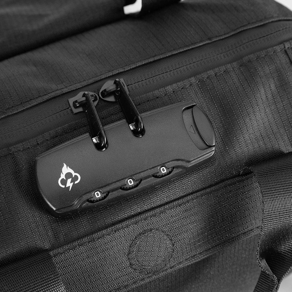 Essential Smell Proof Mini Duffle Bag - Fashionable, Discreet + Hidden Lock (FireBar Labs x PBAL)