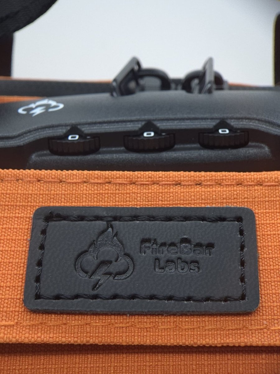Essential Smell Proof Mini Duffle Bag - Fashionable, Discreet + Hidden Lock (FireBar Labs x PBAL)
