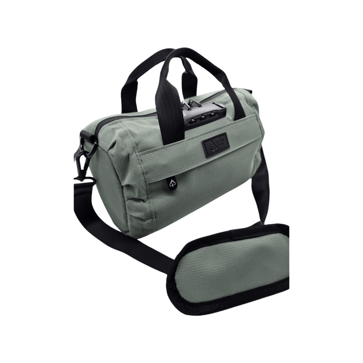 Essential Smell Proof Mini Duffle Bag - Fashionable, Discreet + Hidden Lock (FireBar Labs x PBAL)