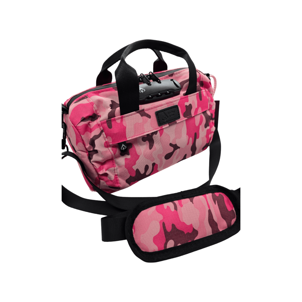 Essential Smell Proof Mini Duffle Bag - Fashionable, Discreet + Hidden Lock (FireBar Labs x PBAL)