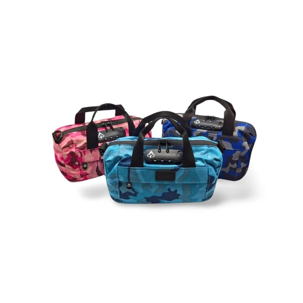 Essential Smell Proof Mini Duffle Bag - Fashionable, Discreet + Hidden Lock (FireBar Labs x PBAL)