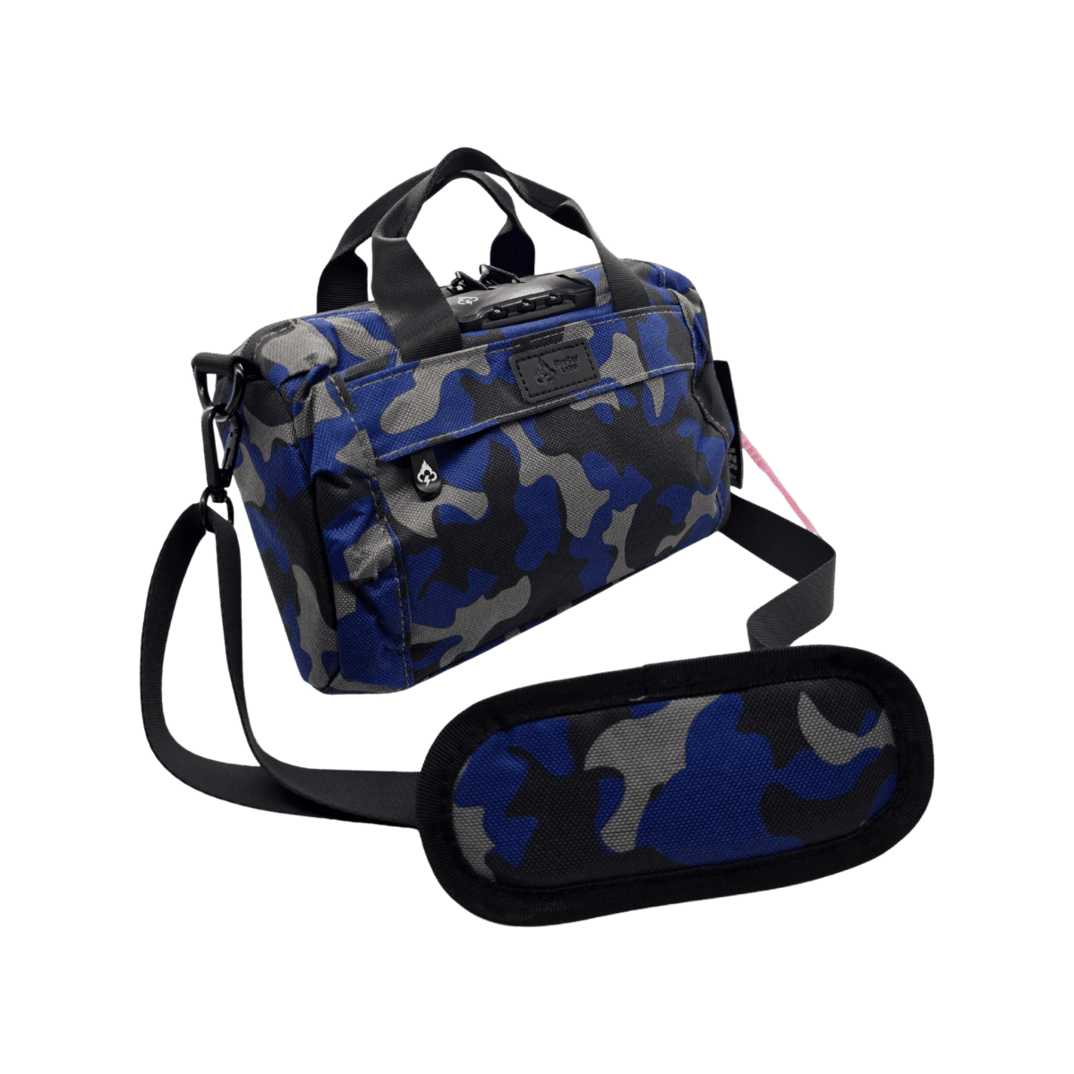 Essential Smell Proof Mini Duffle Bag - Fashionable, Discreet + Hidden Lock (FireBar Labs x PBAL)