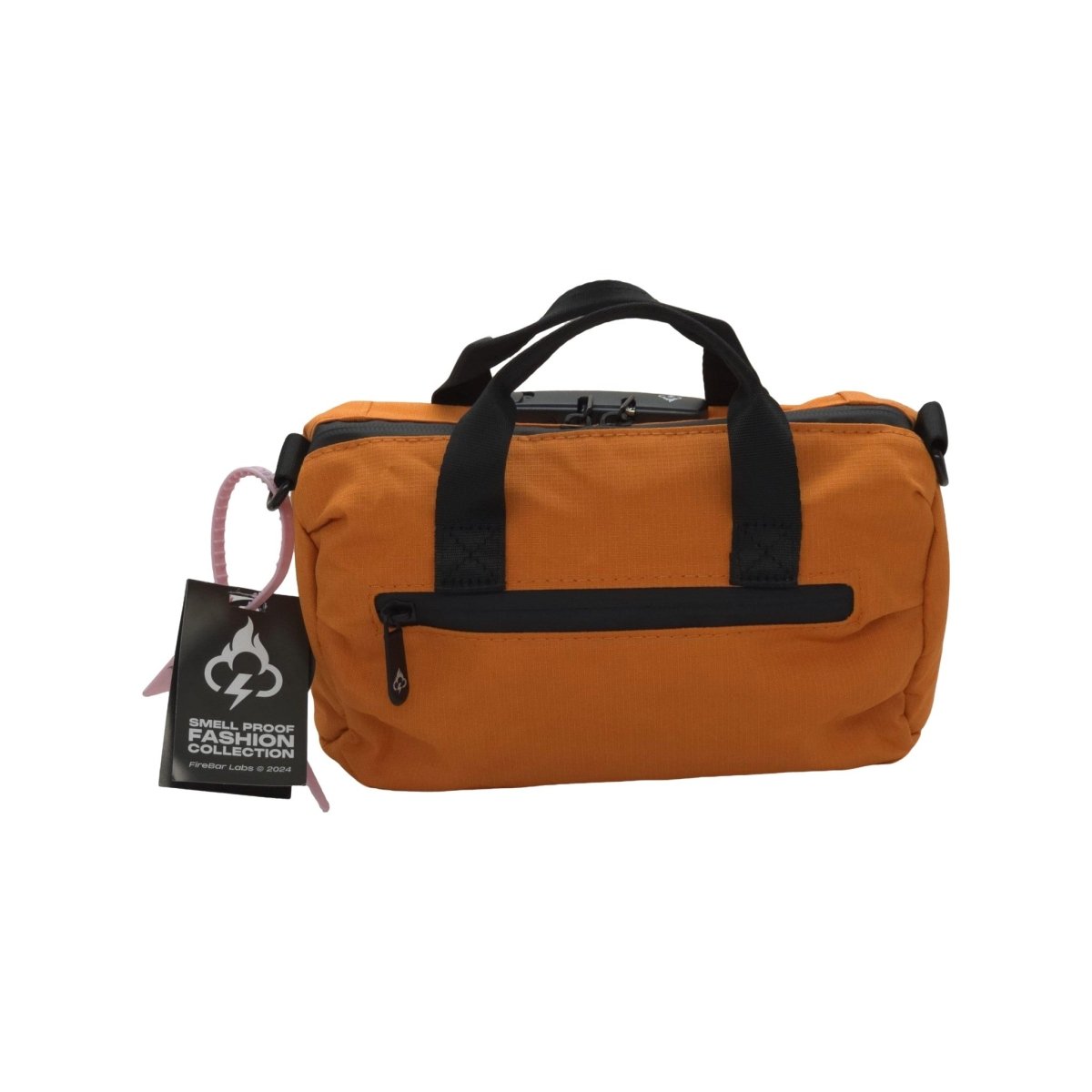 Essential Smell Proof Mini Duffle Bag - Fashionable, Discreet + Hidden Lock (FireBar Labs x PBAL)