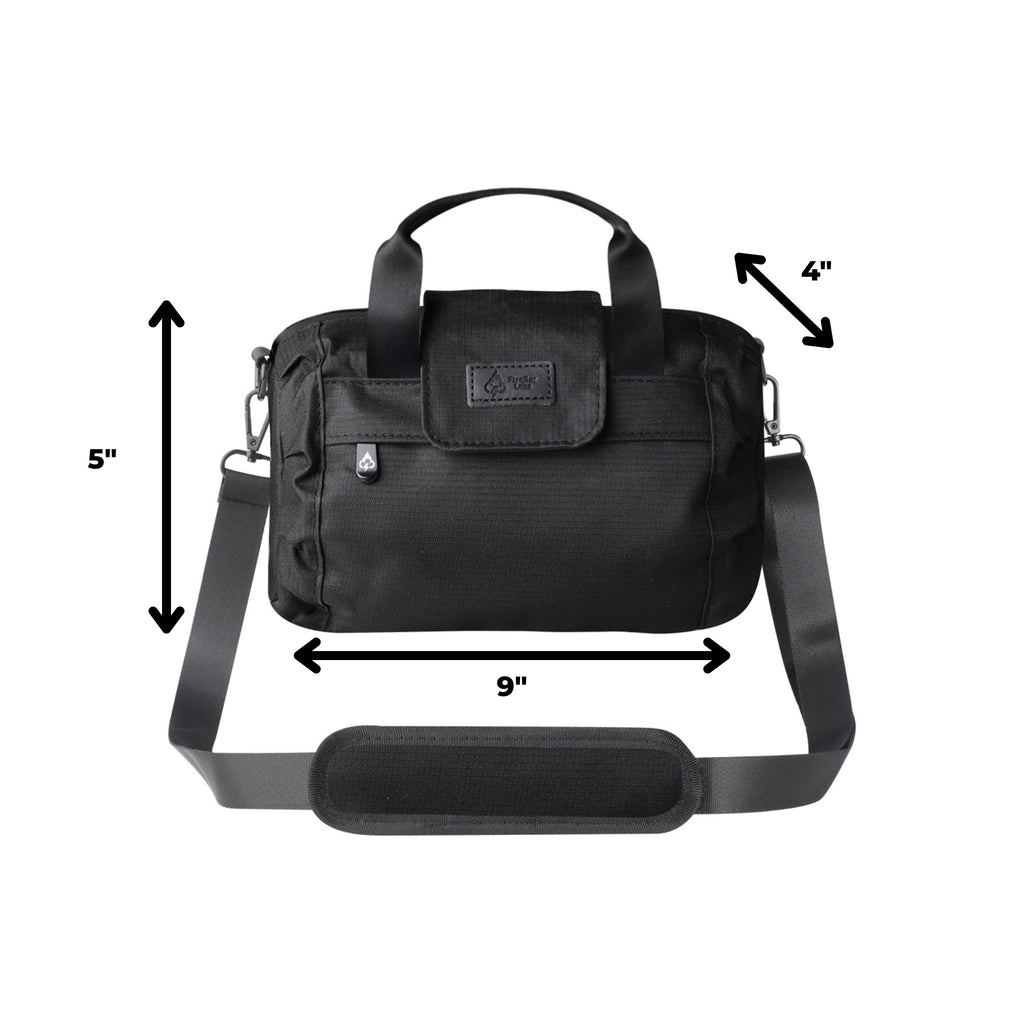 Essential Smell Proof Mini Duffle Bag - Fashionable, Discreet + Hidden Lock (FireBar Labs x PBAL)