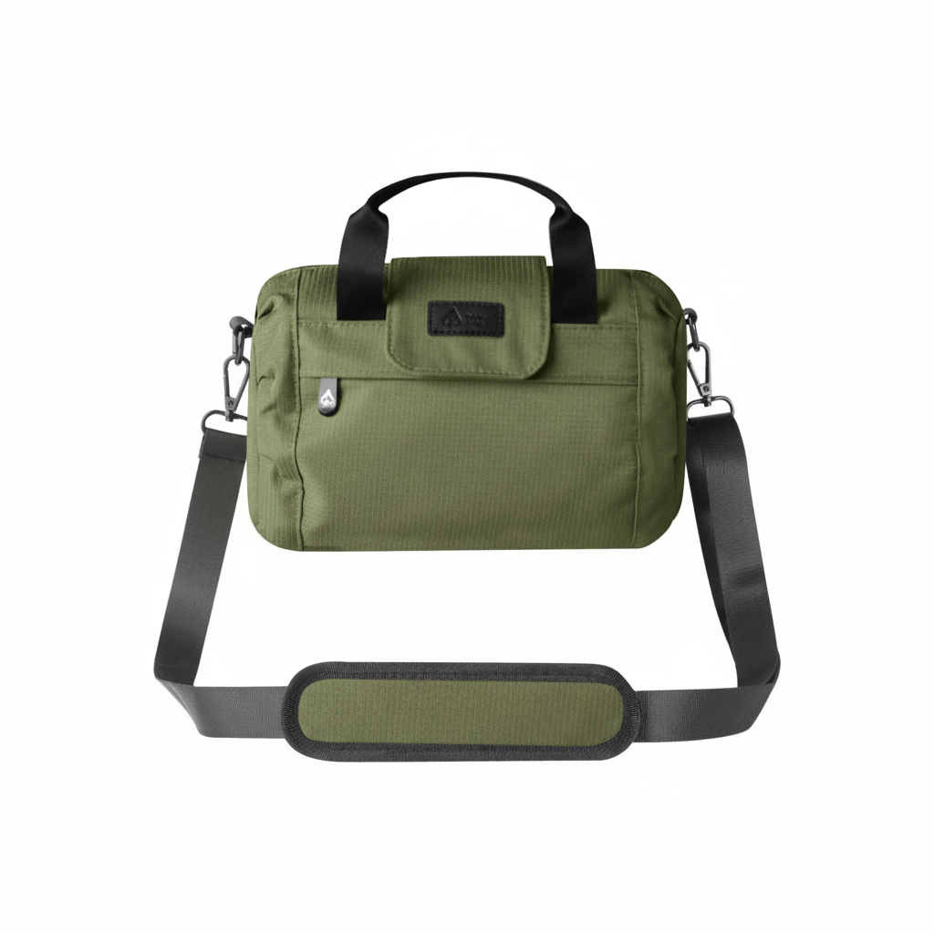 Essential Smell Proof Mini Duffle Bag - Fashionable, Discreet + Hidden Lock (FireBar Labs x PBAL)