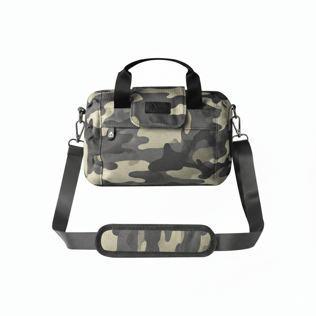 Essential Smell Proof Mini Duffle Bag - Fashionable, Discreet + Hidden Lock (FireBar Labs x PBAL)