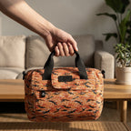 Essential Smell Proof Mini Duffle Bag - Fashionable, Discreet + Hidden Lock (FireBar Labs x PBAL)