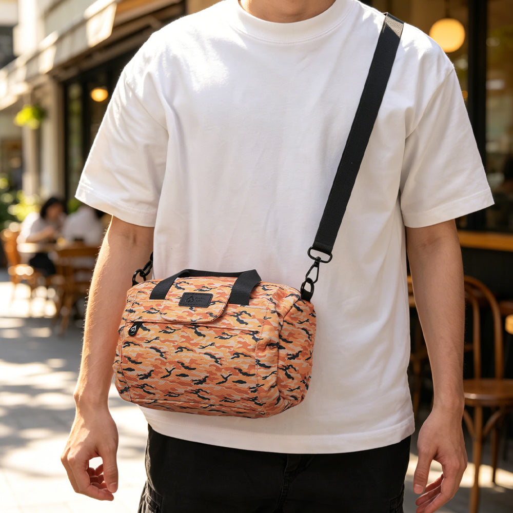 Essential Smell Proof Mini Duffle Bag - Fashionable, Discreet + Hidden Lock (FireBar Labs x PBAL)