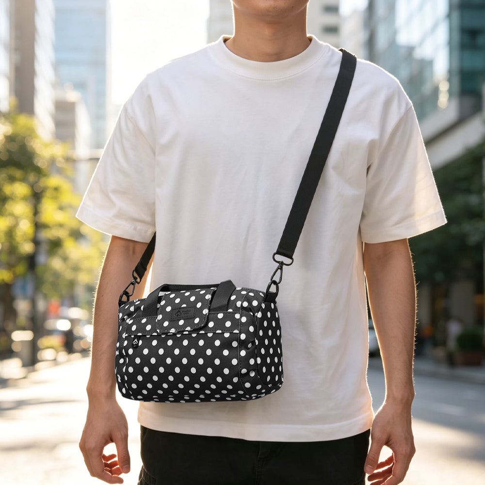 Essential Smell Proof Mini Duffle Bag - Fashionable, Discreet + Hidden Lock (FireBar Labs x PBAL)