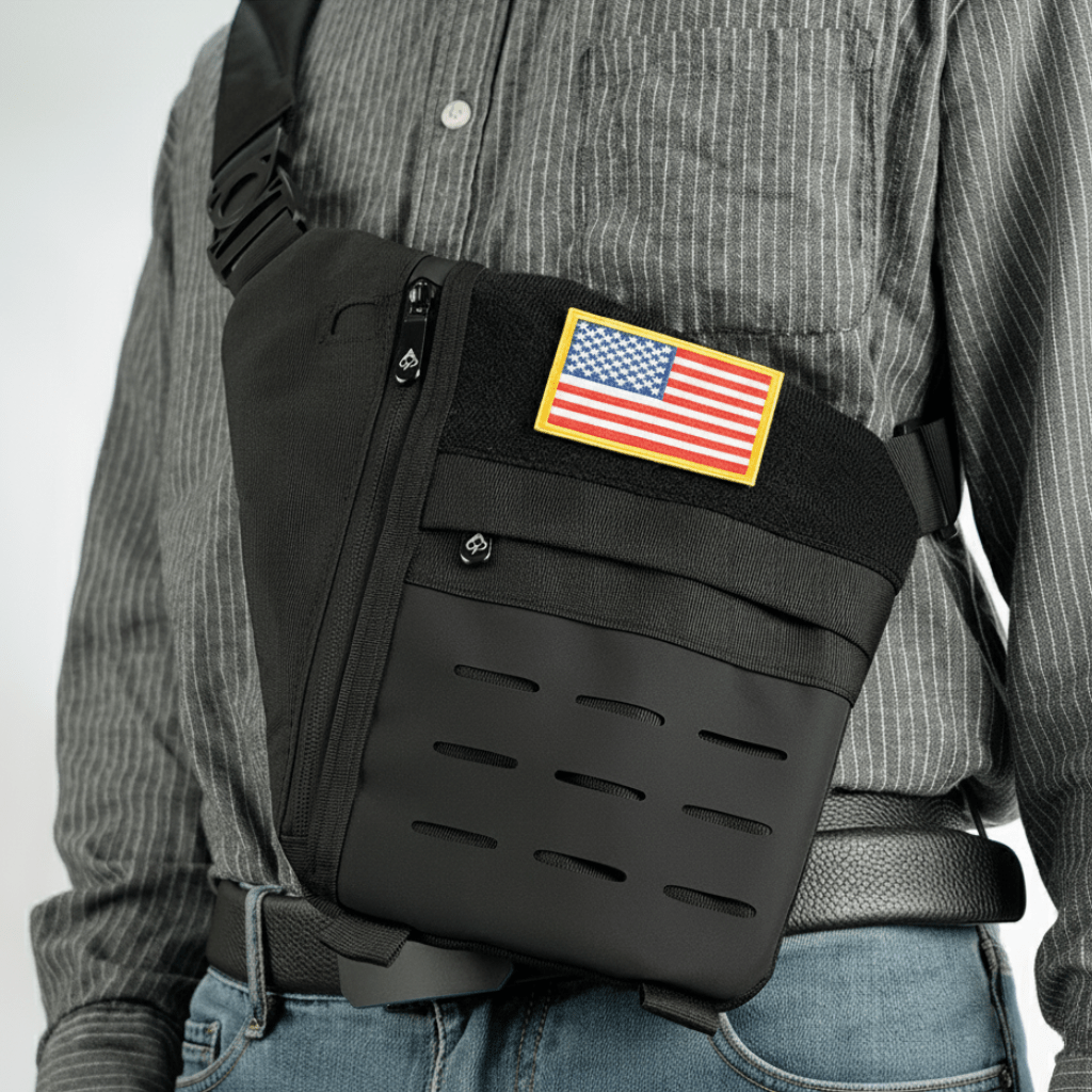 Essential Tactical Sling Bag - Smell Proof + Hidden Lock (FireBar Labs x PBAL)