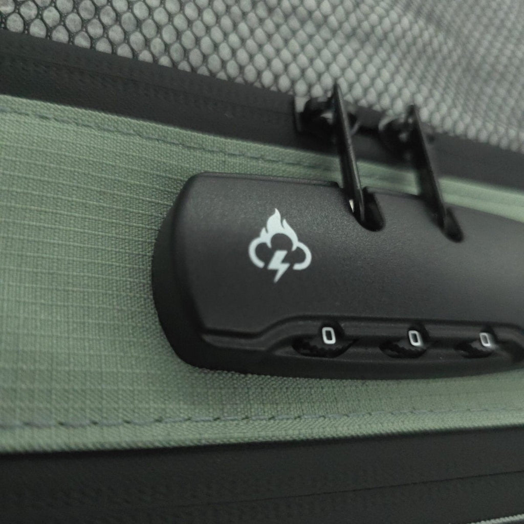Essential Smell Proof Travel Wallet - Fashionable, Discreet + Hidden Lock (FireBar Labs x PBAL)