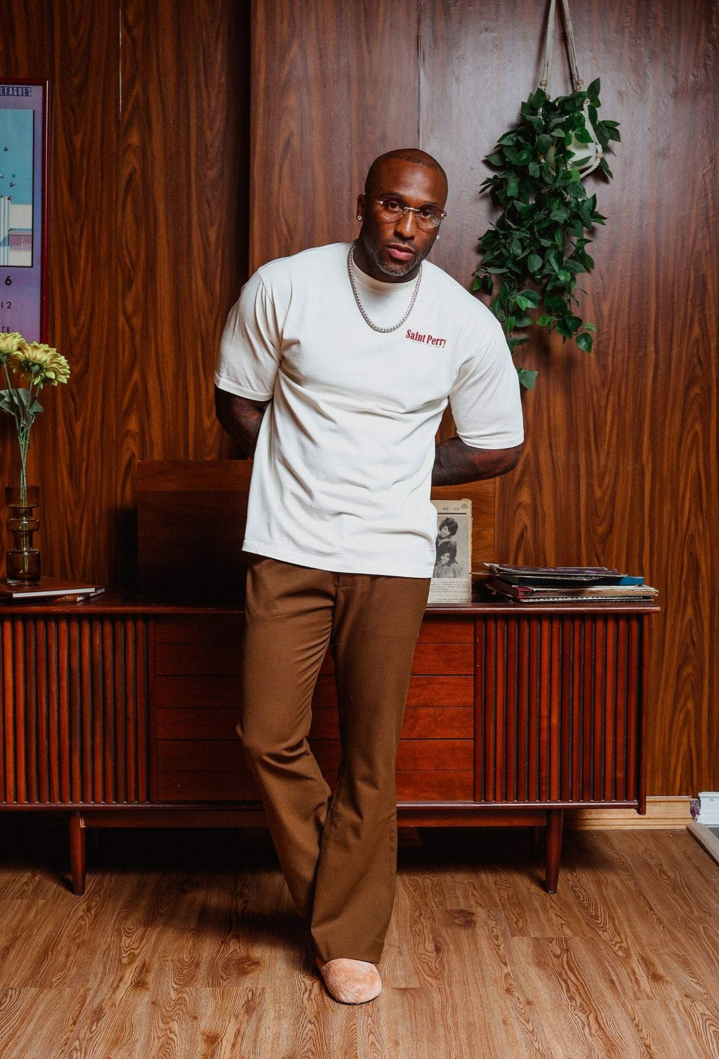 Flare Pants - Brown