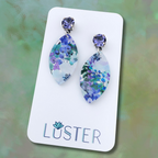 Floral Acrylic Earrings
