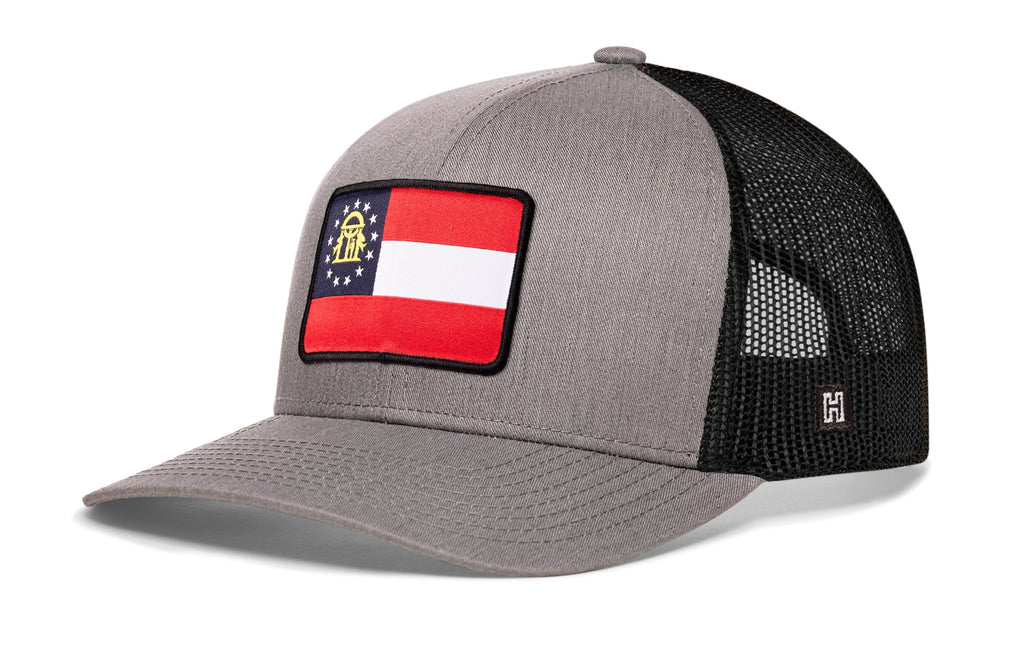 Georgia Flag Trucker Hat  |  GA Snapback