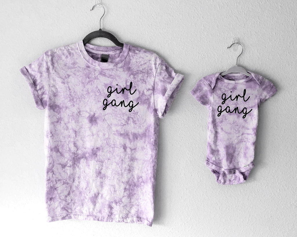 Girl Gang Shirts | Custom Tie Dye T-Shirts and Bodysuits