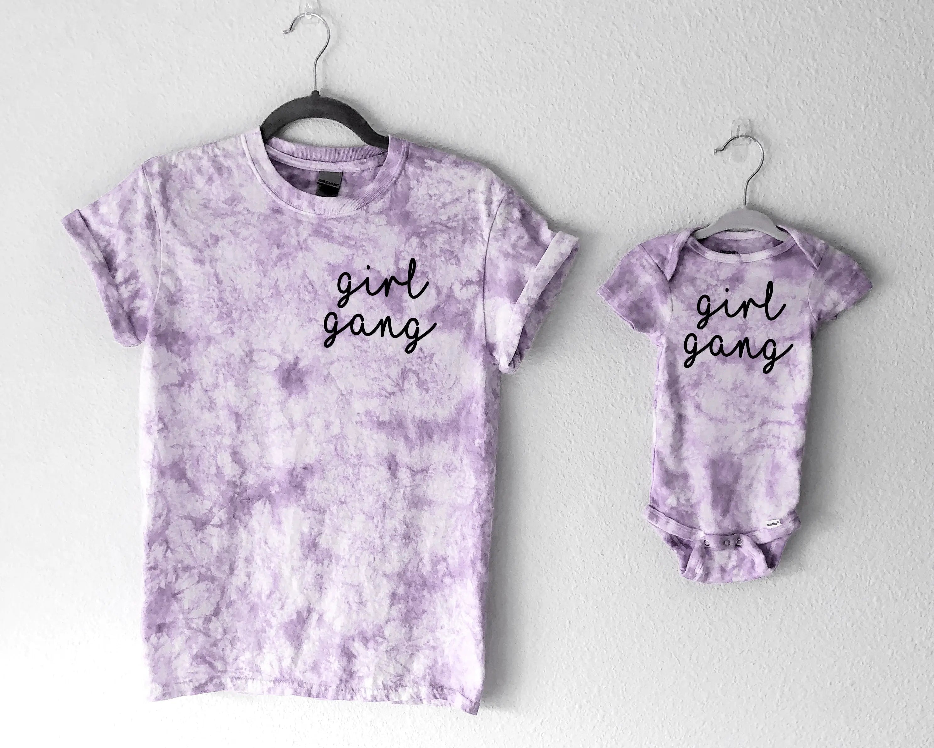 Girl Gang Shirts | Custom Tie Dye T-Shirts and Bodysuits
