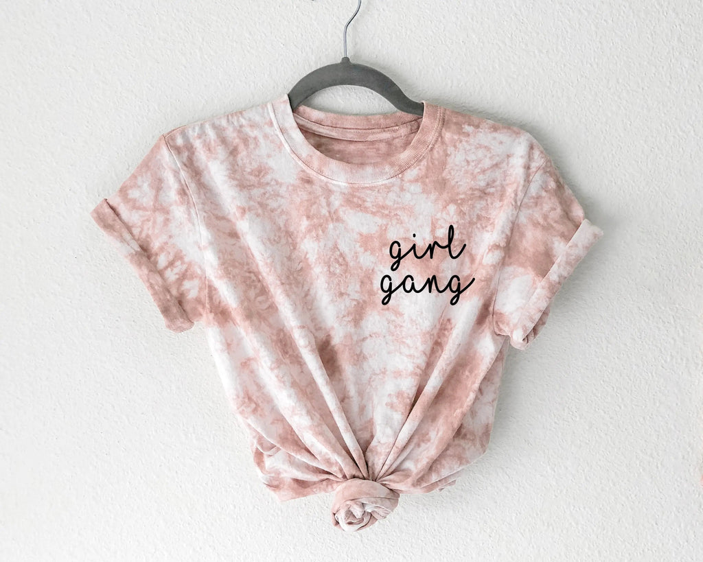 Girl Gang Shirts | Custom Tie Dye T-Shirts and Bodysuits