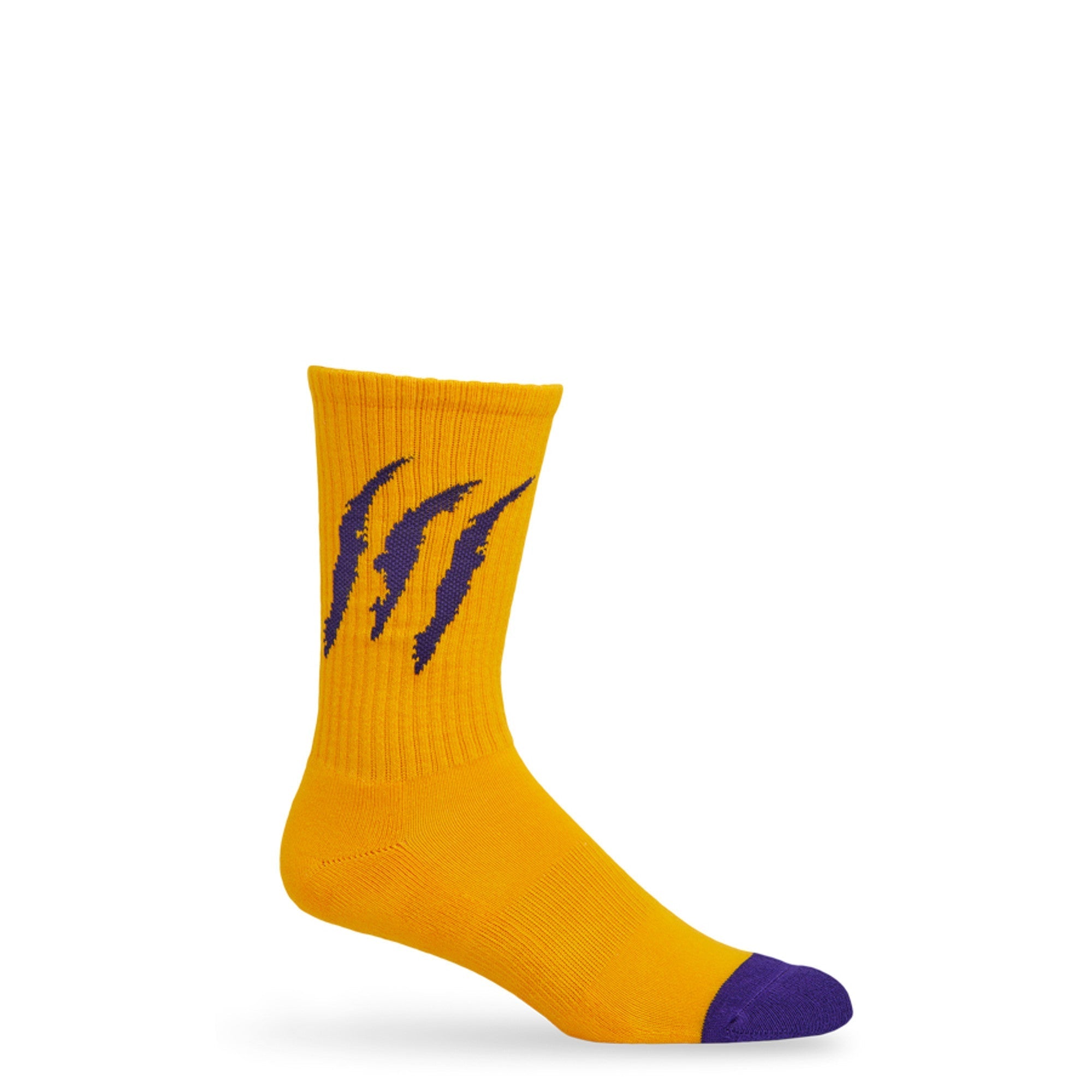 Gold Scratch Casual Socks