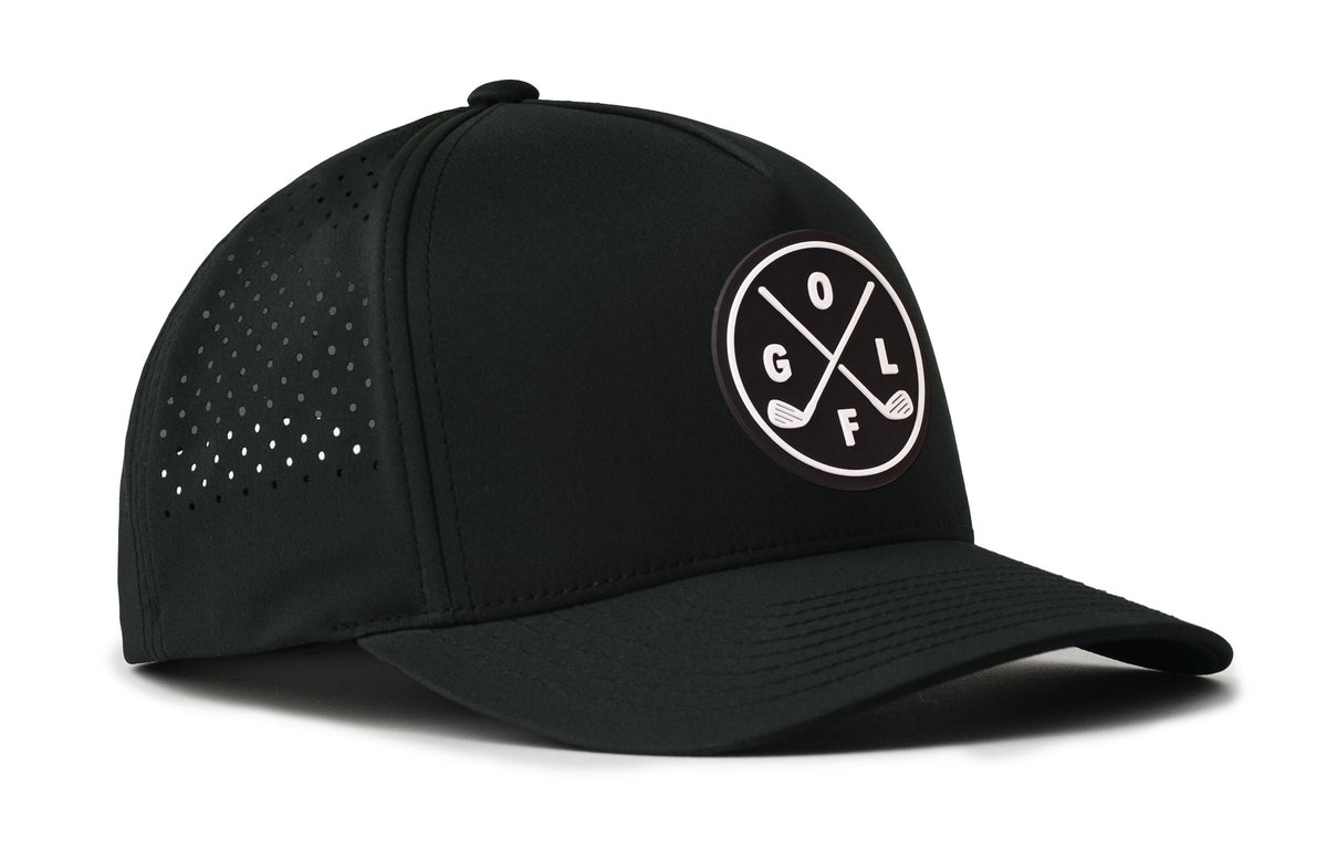 Golf X Performance 5-Panel Hat  |  Golf Flexfit Snapback
