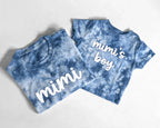 Tie Dye Personalized Grandma and Me Shirt Set