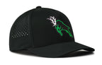 Green Buck Performance 5-Panel Hat  |  Stag Flexfit Snapback