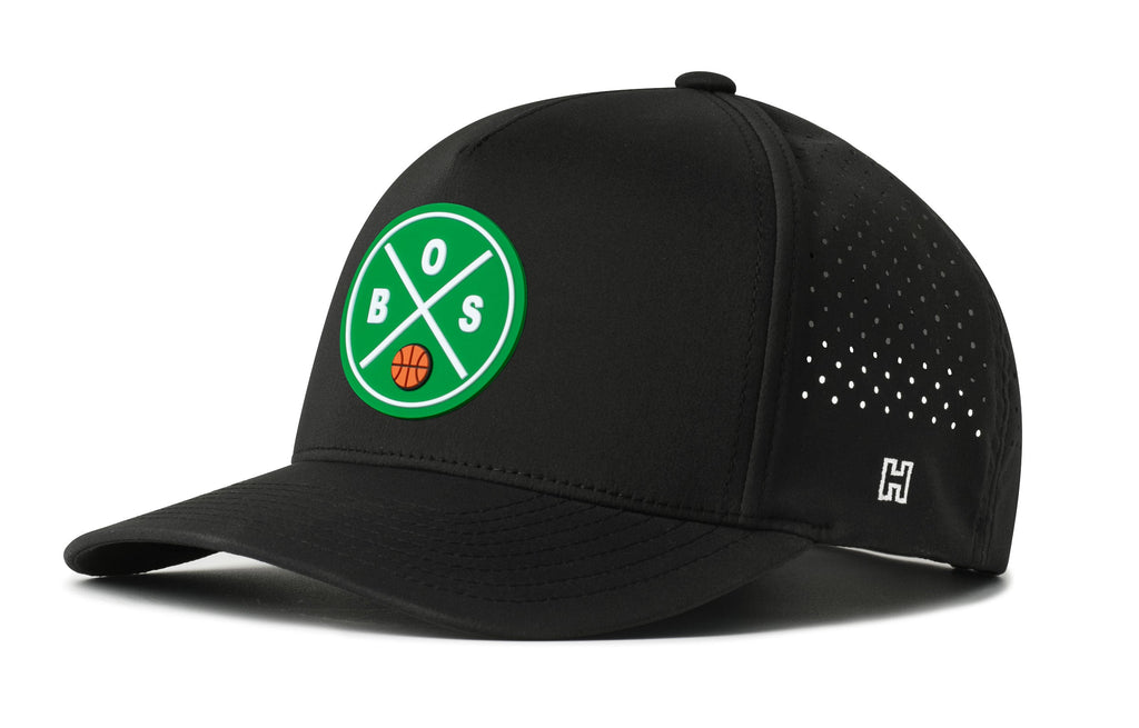Boston Basketball Performance 5-Panel Hat  |  BOS X Flexfit Snapback