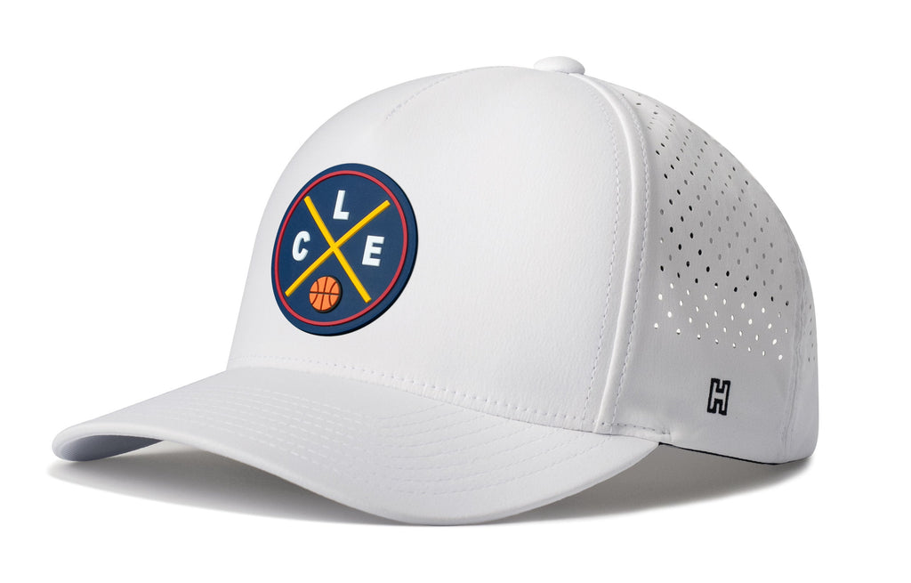 Cleveland Basketball Performance 5-Panel Hat  |  CLE X Flexfit Snapback