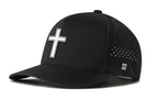 Cross Performance 5-Panel Hat  |  White Christian Flexfit Snapback