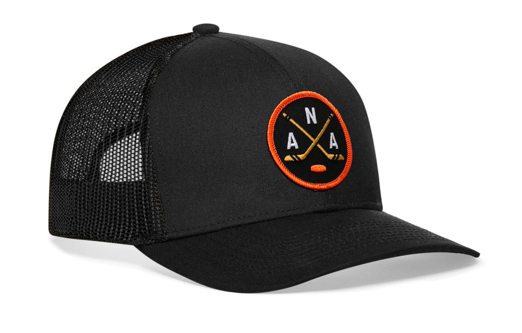 Anaheim Hockey Trucker Hat  |  ANA X Snapback