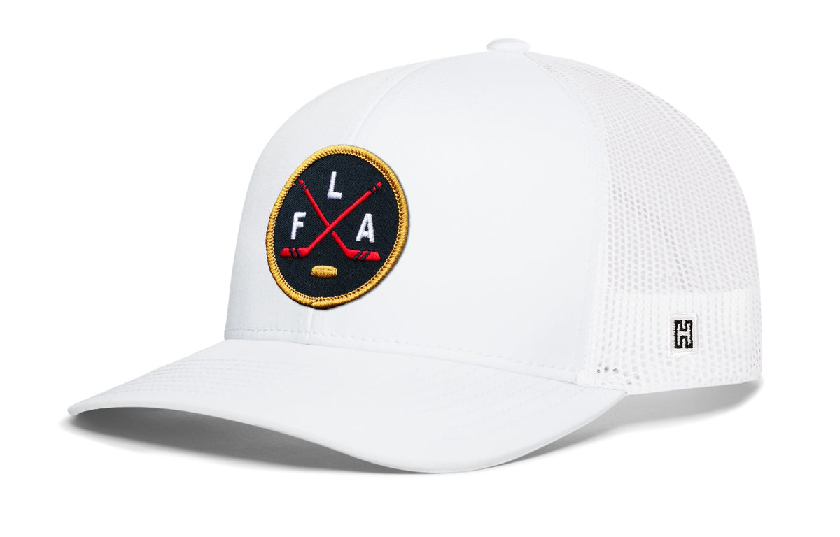 Florida Hockey Trucker Hat  |  FLA X Snapback