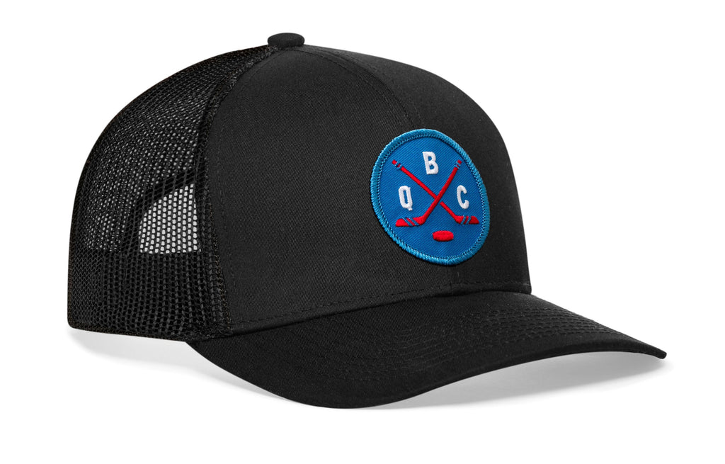 Quebec Hockey Trucker Hat  |  QBC X Snapback