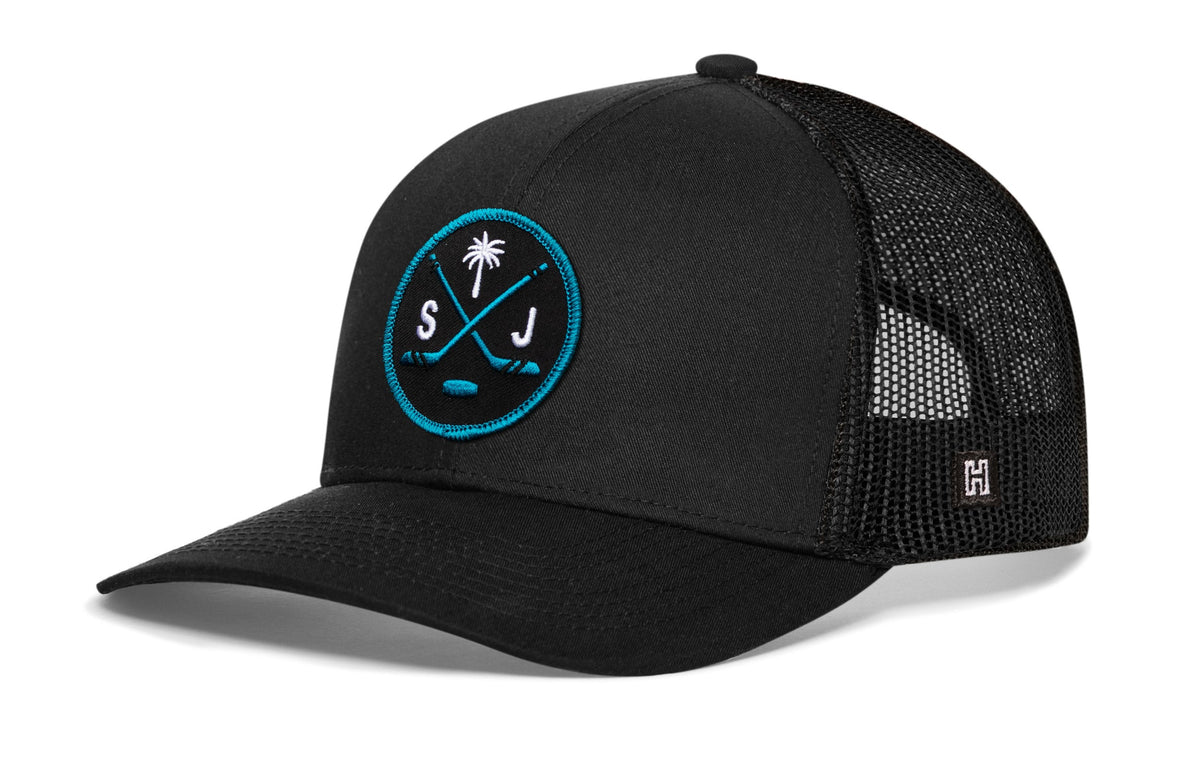 San Jose Hockey Trucker Hat  |  SJ X Snapback