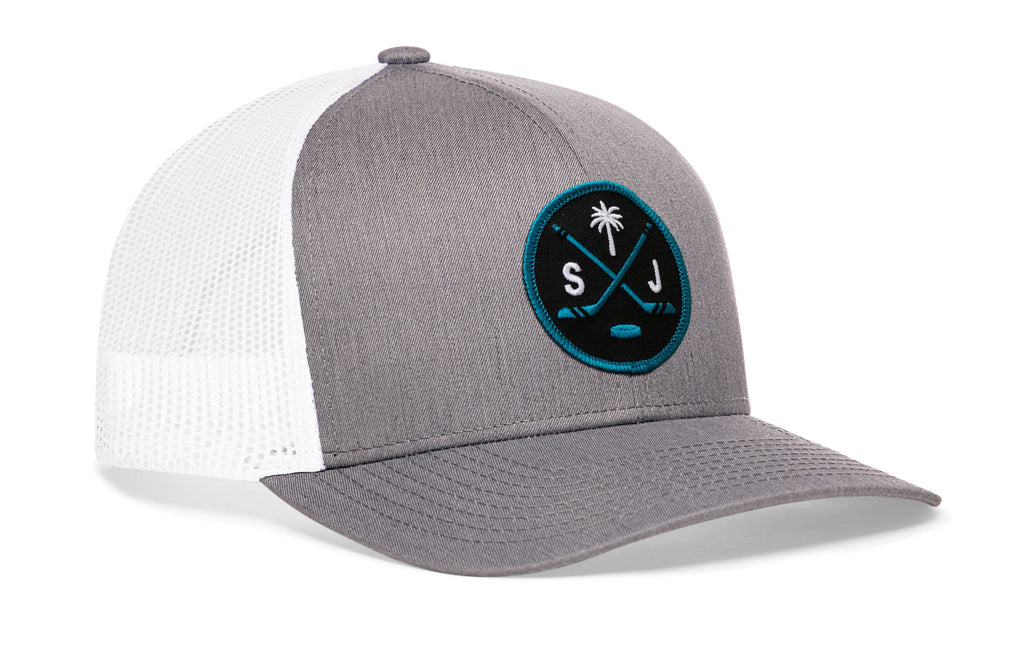 San Jose Hockey Trucker Hat  |  SJ X Snapback