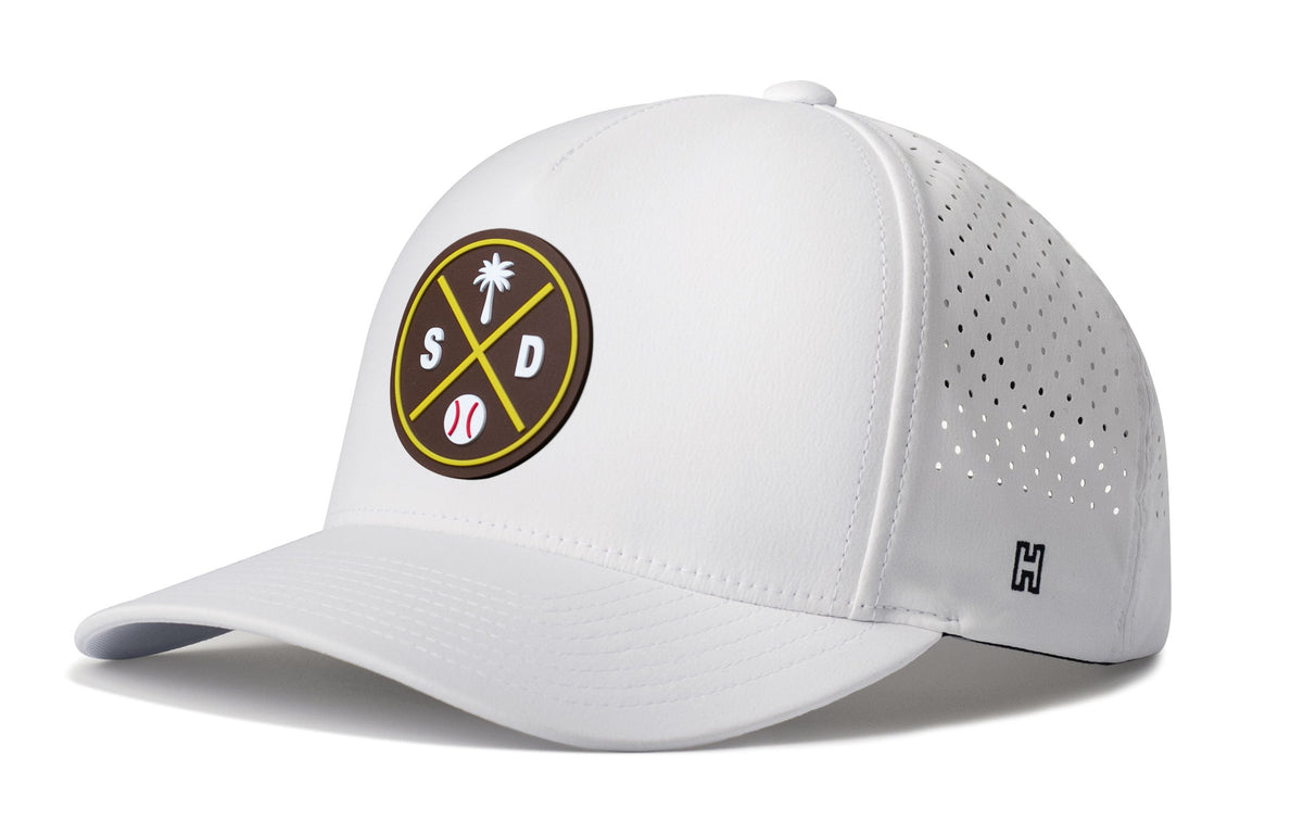 San Diego Baseball Performance 5-Panel Hat  |  SD X Flexfit Snapback
