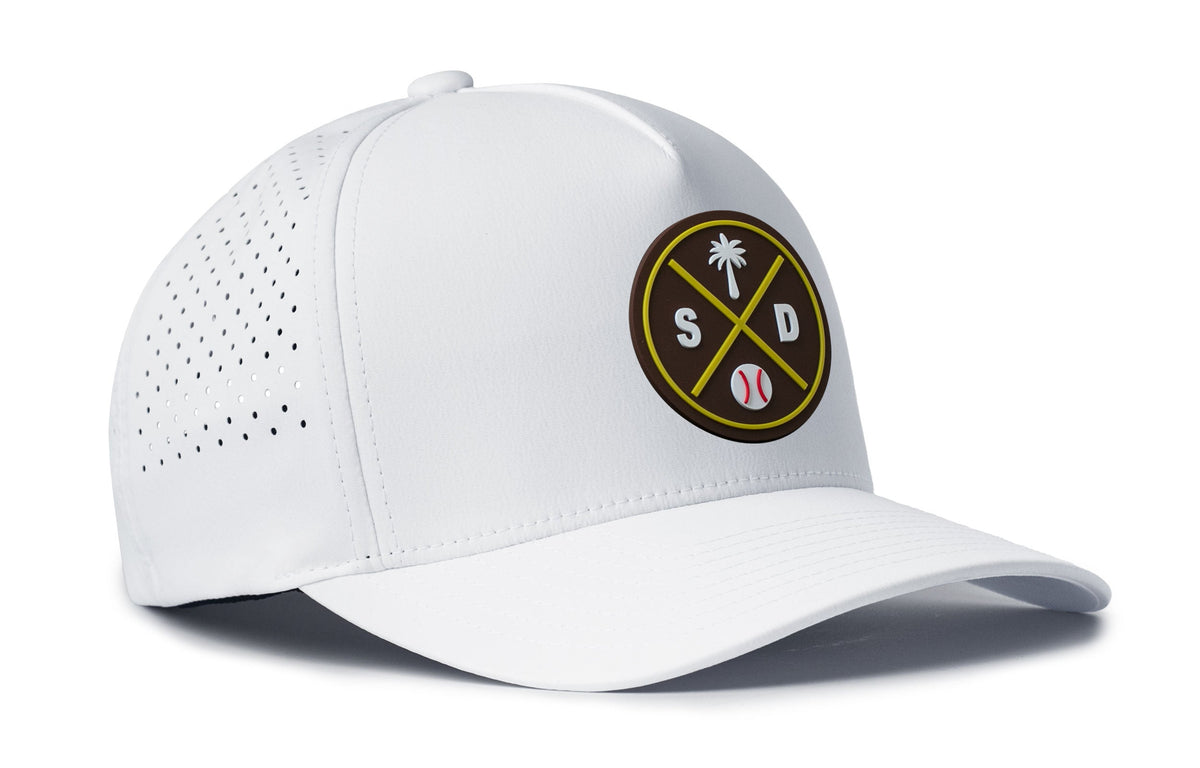 San Diego Baseball Performance 5-Panel Hat  |  SD X Flexfit Snapback